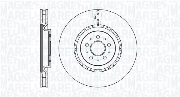 MAGNETI MARELLI Jarrulevy 361302040432